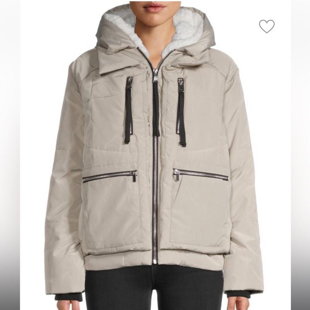BAGATELLE Faux Fur-Lined Hooded Jacket - Picture 3 of 10